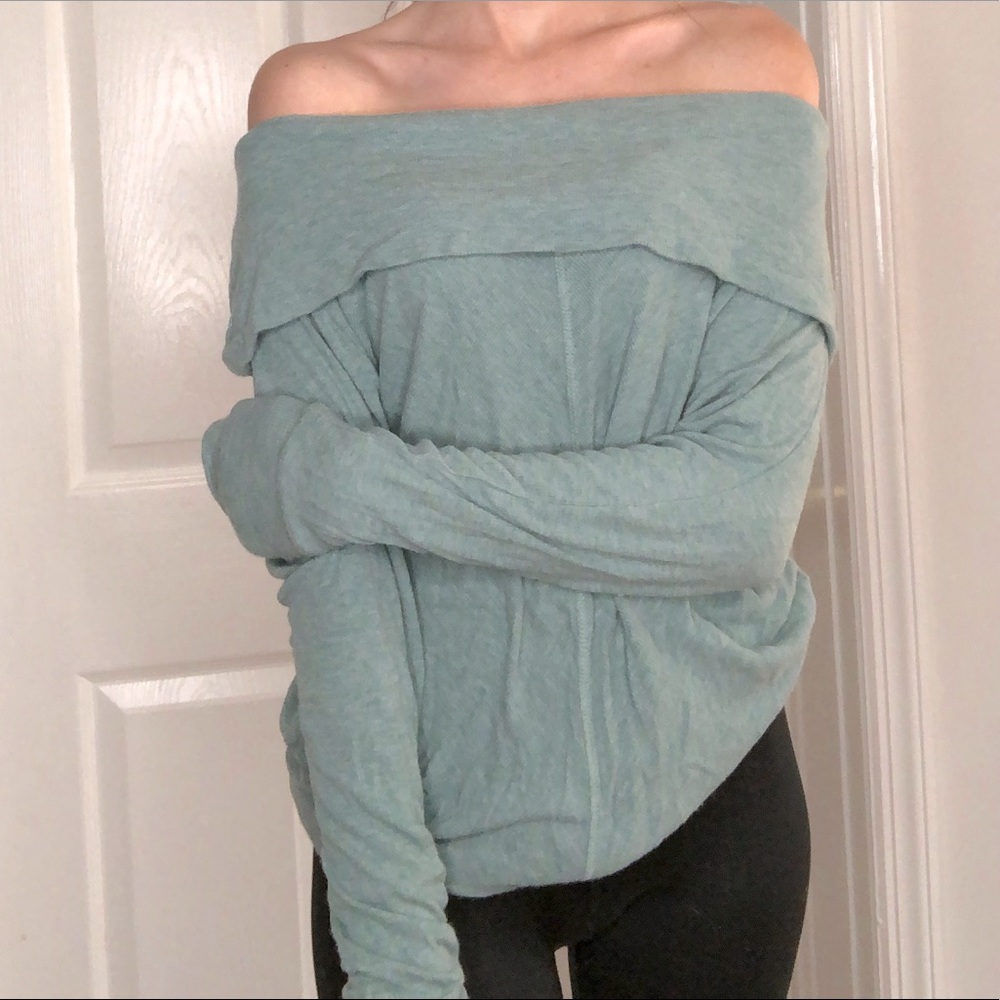 Anthropologie Mint Green Sweater